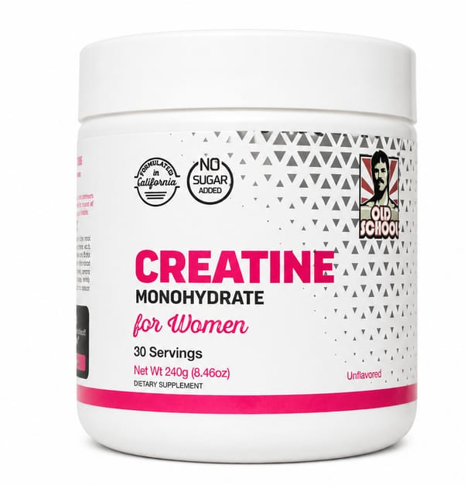 Creatine Monohydrate for Women - Old School Labs