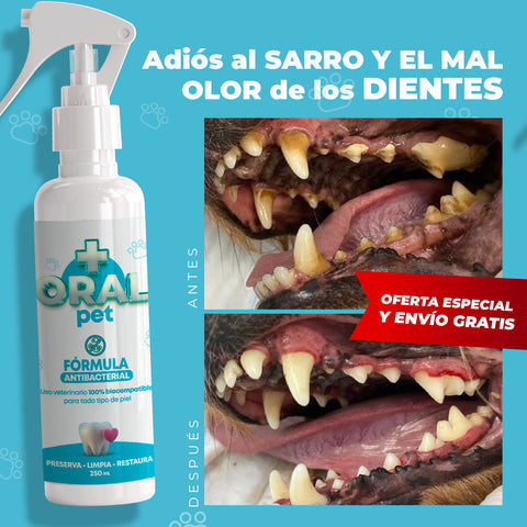 Oral Pet: Spray Bucal Antibacterial para Perros