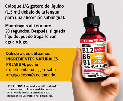 💧 Nusavana Vitamin + Folate Líquido 50 ml