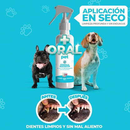 Oral Pet: Spray Bucal Antibacterial para Perros