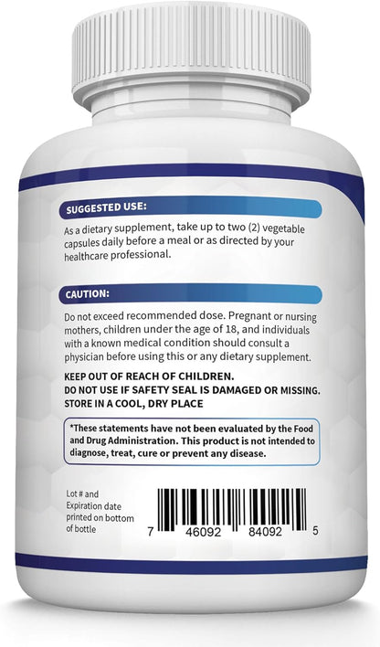 Complejo de magnesio Suplemento 8 Elemental 1000mg - Glicinato de magnesio, citrato, malato, taurato, quelado para una fácil absorción para huesos, músculos, recuperación, energía, vegano sin OMG 90