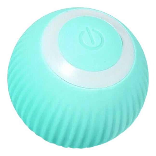 Juguete Gato Mascota Interactivo Recargable Usb Automático Color Azul