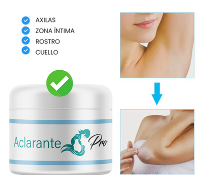 Crema Aclaradora PRO+ENVIO GRATIS 