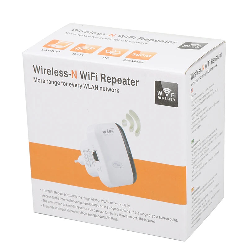 Mini Repetidor de Señal de 300 Mbps, Amplificador de Señal Wifi Inteligente para el Hogar, Router Wifi a Través de la Pared, Repetidor Wifi, Amplificador de Señal Inalámbrico