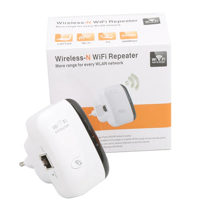Mini Repetidor de Señal de 300 Mbps, Amplificador de Señal Wifi Inteligente para el Hogar, Router Wifi a Través de la Pared, Repetidor Wifi, Amplificador de Señal Inalámbrico