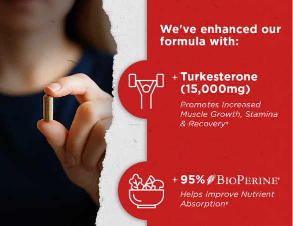 💪 Turkesterone Testosterone Booster – Old School Labs