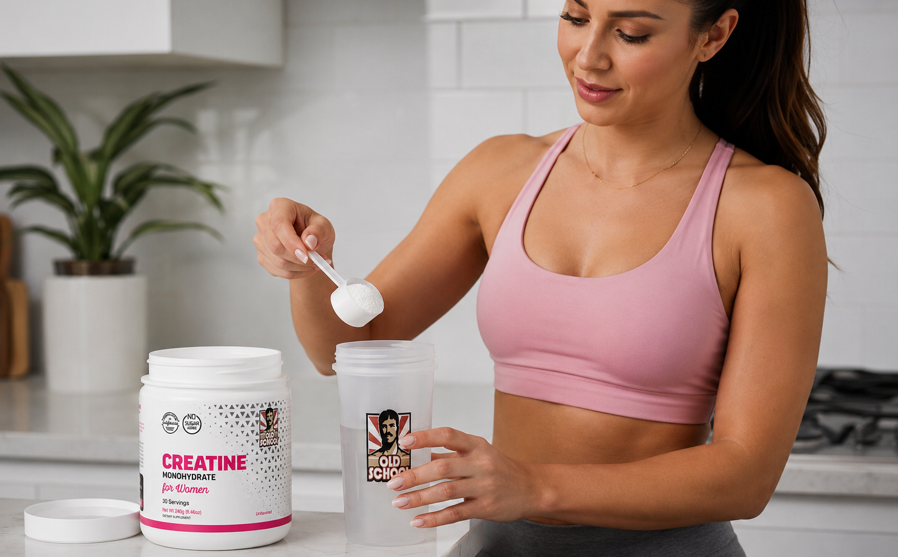 Creatine Monohydrate for Women - Old School Labs