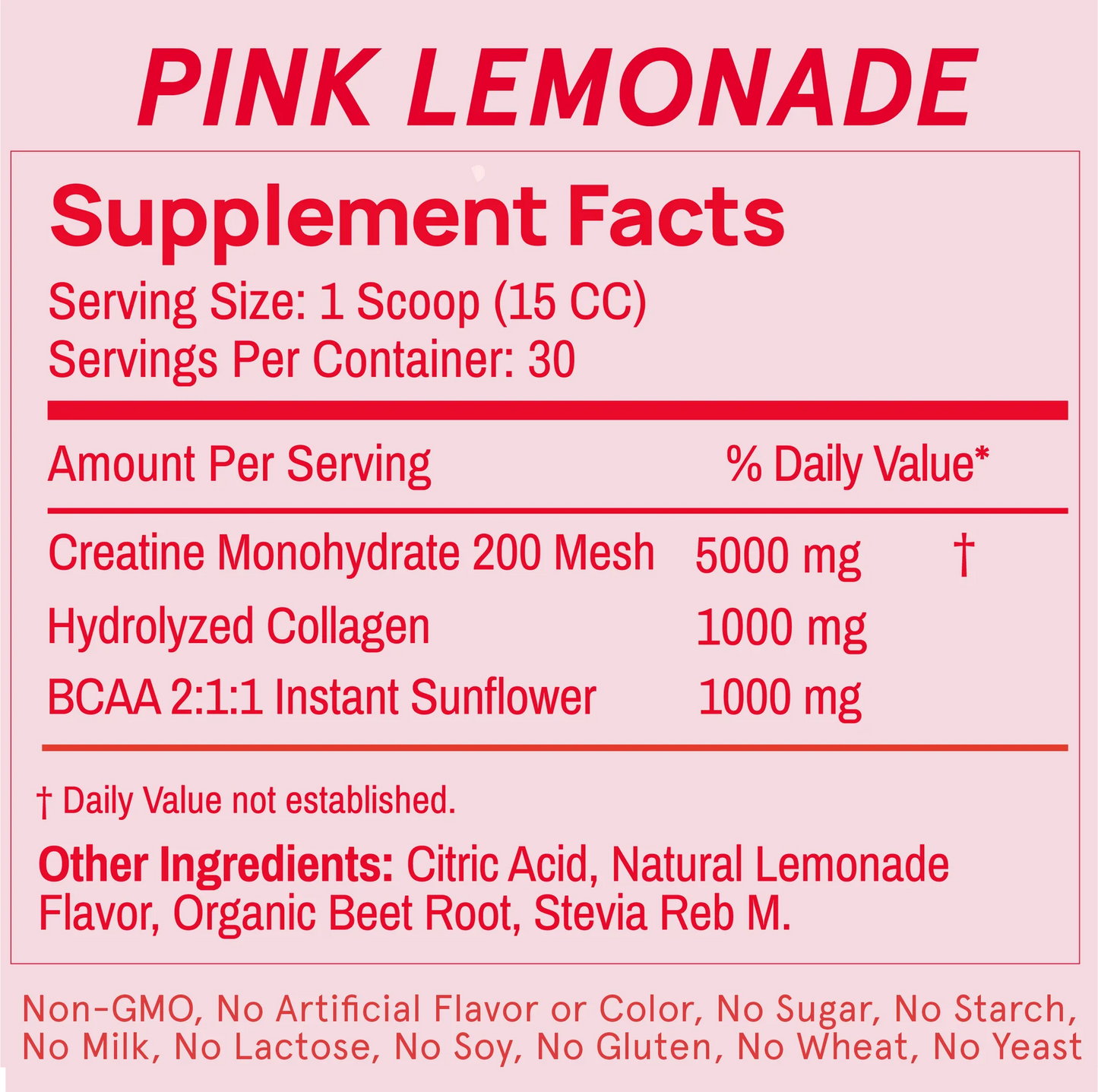 Peach Perfect Creatine - Pink Lemonade