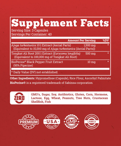 💪 Turkesterone Testosterone Booster – Old School Labs