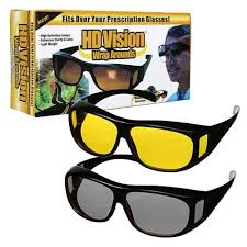 2 Lentes Gafas De Sol Hd Vision Dia / Noche
