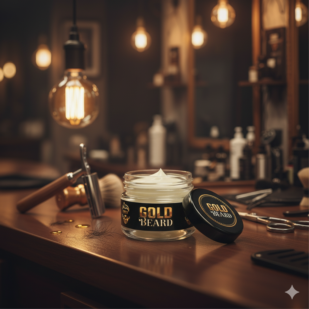 BARBA DE ORO – Tratamiento para Crecimiento de Barba y Bigote 